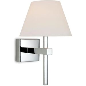 Firstlight Fabio 1-Light Bathroom Wall Light Chrome - Opal Glass - G9 Firstlight Fabio 1-Light Bathroom Wall Light Chrome - Opal Glass - G9
