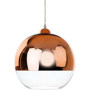 Firstlight Copper and Glass Ceiling Pendant - Modern Dome Light Firstlight Copper and Glass Ceiling Pendant - Modern Dome Light