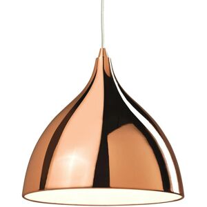 Firstlight Lighting Firstlight Caf - Copper Finish 1 Light Dome Pendant - Ceiling Light Firstlight Lighting Firstlight Caf - Copper Finish 1 Light Dome Pendant - Ceiling Light