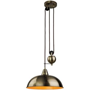 Firstlight Century Antique Brass Adjustable Ceiling Pendant Firstlight Century Antique Brass Adjustable Ceiling Pendant