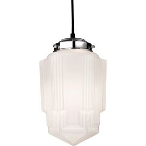 Firstlight 4949CH Art Deco Single Light Ceiling Pendant - Ceiling Pendant Firstlight 4949CH Art Deco Single Light Ceiling Pendant - Ceiling Pendant