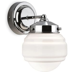 Firstlight Chrome Art Deco Wall Light - 1 Light Bathroom Fixture Firstlight Chrome Art Deco Wall Light - 1 Light Bathroom Fixture
