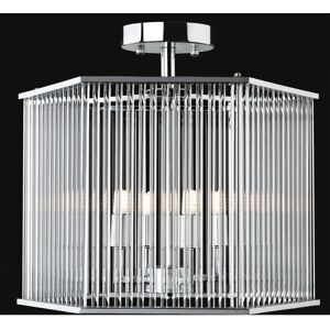 Firstlight Rialto 4 Light Semi Flush - Polished Chrome - Ceiling Light Firstlight Rialto 4 Light Semi Flush - Polished Chrome - Ceiling Light