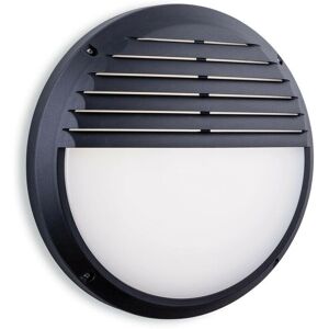 Firstlight Luca Outdoor Integrated LED Bulkhead - Black - 27.6cm - IP65 - 10W - LED Firstlight Luca Outdoor Integrated LED Bulkhead - Black - 27.6cm - IP65 - 10W - LED