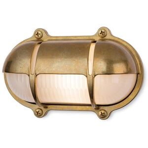 Netlighting Nautic Brass Outdoor Wall Light - Oval Brass IP64 E27 - Wall Light Netlighting Nautic Brass Outdoor Wall Light - Oval Brass IP64 E27 - Wall Light