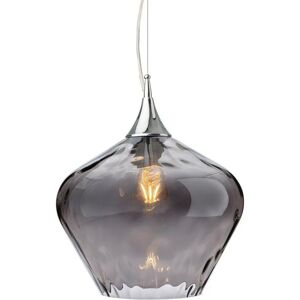 Firstlight Titan Dome Pendant Light Chrome with Smoked Glass - Pendant Light Firstlight Titan Dome Pendant Light Chrome with Smoked Glass - Pendant Light