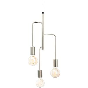 Firstlight Roxy 3-Light Brushed Steel Pendant - Ceiling Light Firstlight Roxy 3-Light Brushed Steel Pendant - Ceiling Light