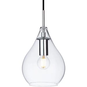 Firstlight Omar Tear Drop Pendant Chrome Glass - Pendant Light Firstlight Omar Tear Drop Pendant Chrome Glass - Pendant Light