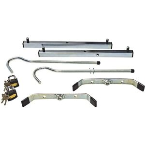 Zarges 40980B Roof Rack Clamps - Secure ladders & steps, 1 Pair Zarges 40980B Roof Rack Clamps - Secure ladders & steps, 1 Pair