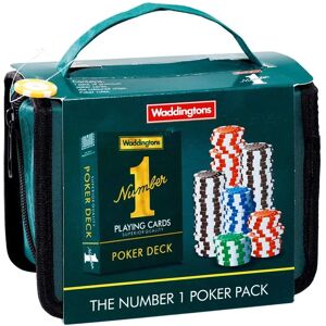 Waddingtons Number 1 Travel Poker Set - Premium Color Poker Chips - Ages 4+ Waddingtons Number 1 Travel Poker Set - Premium Color Poker Chips - Ages 4+