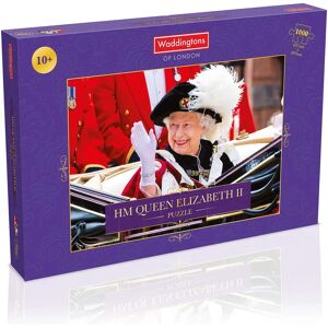Puzzle portrait de la Reine Elizabeth II - 1000 pièces - Publicité Puzzle portrait de la Reine Elizabeth II - 1000 pièces - Publicité