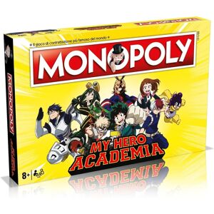 Winning Moves My Hero Academia Monopoly - Italiaanse Editie Winning Moves My Hero Academia Monopoly - Italiaanse Editie