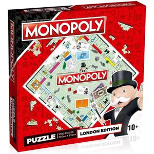 Winning Moves London Monopoly 1000 Piece Jigsaw Puzzle - London Landmarks Winning Moves London Monopoly 1000 Piece Jigsaw Puzzle - London Landmarks