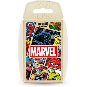 Jeu de Cartes Top Trumps Marvel Comics Rétro - Publicité Jeu de Cartes Top Trumps Marvel Comics Rétro - Publicité