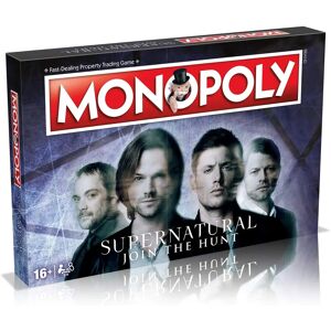 Winning Moves Monopoly Supernatural Grey - Board Game Winning Moves Monopoly Supernatural Grey - Board Game