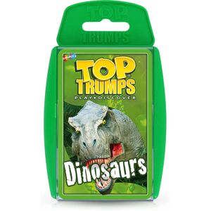 Winning Moves Top Trumps Dinosaur Classics Card Game - Educational Dinosaur Card Game with Realistic Illustrations - Suitable for Ages 6+ - 2+ Players Winning Moves Top Trumps Dinosaur Classics Card Game - Educational Dinosaur Card Game with Realistic Illustrations - Suitable for Ages 6+ - 2+ Players