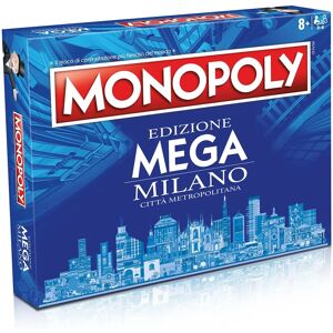 Winning Moves WM03159-ITA-6 - Monopoly - Milan Metro Edition - Board Game Winning Moves WM03159-ITA-6 - Monopoly - Milan Metro Edition - Board Game