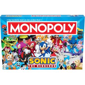 Winning Moves Monopoly Sonic the Hedgehog - Német kiadás - Tábla játék Winning Moves Monopoly Sonic the Hedgehog - Német kiadás - Tábla játék