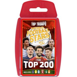Top Trumps Étoiles du Football Mondial Pack 200 Top 4 - Publicité Top Trumps Étoiles du Football Mondial Pack 200 Top 4 - Publicité