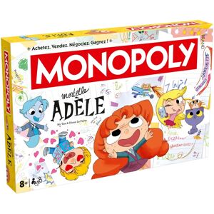 Winning Moves Monopoly Mortelle Adèle - Jeu de société pour 2+ ans à partir de 8 ans - Publicité Winning Moves Monopoly Mortelle Adèle - Jeu de société pour 2+ ans à partir de 8 ans - Publicité