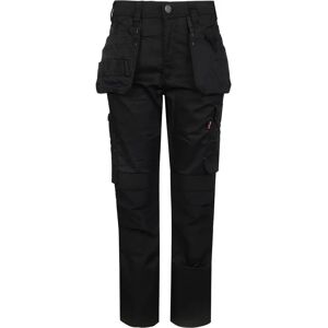 Tuffstuff 715 Model - Slim Fit Work Trousers - Black - 40L Tuffstuff 715 Model - Slim Fit Work Trousers - Black - 40L