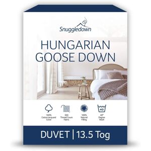 Snuggledown Hungarian Goose Down 13.5 Tog Winter Duvet - Duvet Snuggledown Hungarian Goose Down 13.5 Tog Winter Duvet - Duvet
