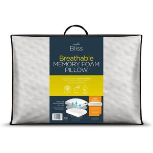 Snuggledown Snuggledown Single Bliss Breathable Memory Foam Pillow - Side Sleeper Snuggledown Snuggledown Single Bliss Breathable Memory Foam Pillow - Side Sleeper