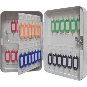 Cathedral Key Cabinet 48 Hook Steel Grey - Key Cabinet Cathedral Key Cabinet 48 Hook Steel Grey - Key Cabinet