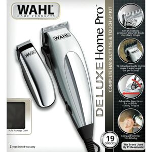 Wahl Deluxe Home Pro Hair Clipper - Steel Blades, 10 Combs, Corded Wahl Deluxe Home Pro Hair Clipper - Steel Blades, 10 Combs, Corded