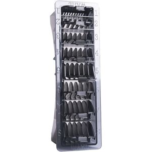Wahl Black Plastic Comb Set - Hair Clipper Guides - 1 to 8 Wahl Black Plastic Comb Set - Hair Clipper Guides - 1 to 8