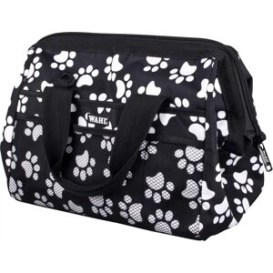 Wahl Frogmouth Grooming Bag - Black Paw Print - Grooming Tool Storage Wahl Frogmouth Grooming Bag - Black Paw Print - Grooming Tool Storage