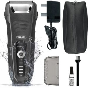 Wahl Lifeproof Plus Wet/Dry Shaver Men’s Shaver for Men Beard Shaving Face Shaver Flex Foil Fully Waterproof Easy Clean Rubber Grip LED Power Display Wahl Lifeproof Plus Wet/Dry Shaver Men’s Shaver for Men Beard Shaving Face Shaver Flex Foil Fully Waterproof Easy Clean Rubber Grip LED Power Display