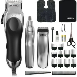 WAHL Deluxe Chrome Pro Corded Hair Clipper Trimmer Grooming Kit WAHL Deluxe Chrome Pro Corded Hair Clipper Trimmer Grooming Kit