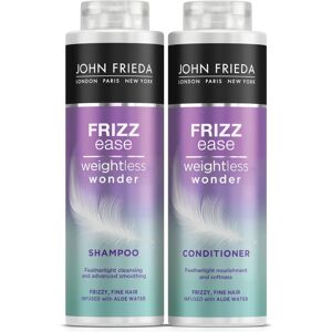 John Frieda Weightless Wonder Shampoo & Conditioner Duo - Fine Hair - 500ml John Frieda Weightless Wonder Shampoo & Conditioner Duo - Fine Hair - 500ml