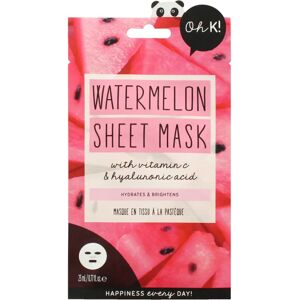 Oh K! Fuktighetsgivende Vannmelon Arkmaske Oh K! Fuktighetsgivende Vannmelon Arkmaske