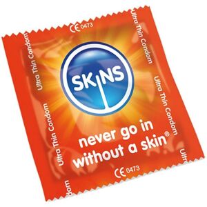 Skins Brand Model Ultra Thin Condoms - Safe Sex Skins Brand Model Ultra Thin Condoms - Safe Sex