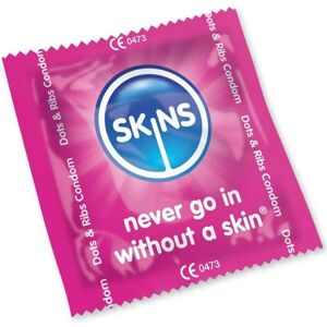 Skins Condoms Dots & Ribs - Pleasure & Protection - Condom Skins Condoms Dots & Ribs - Pleasure & Protection - Condom