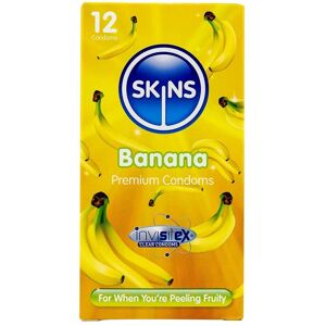 Skins Banana Condoms - 12 Pack Skins Banana Condoms - 12 Pack