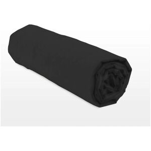 Home Linge Passion Spannbettlaken - Elastische Ecken, 57 Fäden Baumwolle, Schwarz Home Linge Passion Spannbettlaken - Elastische Ecken, 57 Fäden Baumwolle, Schwarz