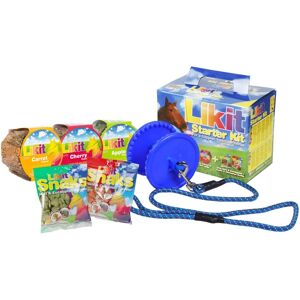 Kit de démarrage Likit pour chevaux - Bleu - Publicité Kit de démarrage Likit pour chevaux - Bleu - Publicité