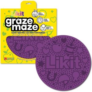 Likit Graze Maze Jouet pour Chevaux - Violet - Fauche Lentement - Publicité Likit Graze Maze Jouet pour Chevaux - Violet - Fauche Lentement - Publicité