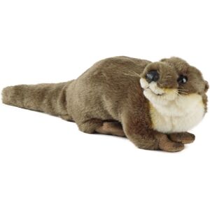 Peluche Loutre Marron Living Nature - Medium+ - Publicité Peluche Loutre Marron Living Nature - Medium+ - Publicité