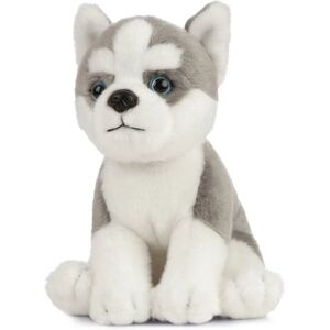 Living Nature Husky Puppy - 17x7 cm - Gray/White - Stuffed Animal Living Nature Husky Puppy - 17x7 cm - Gray/White - Stuffed Animal
