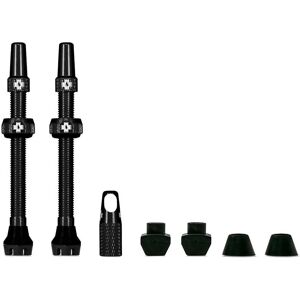 Muc-Off Aluminium Tubeless Presta Valves - Black - 44mm Muc-Off Aluminium Tubeless Presta Valves - Black - 44mm