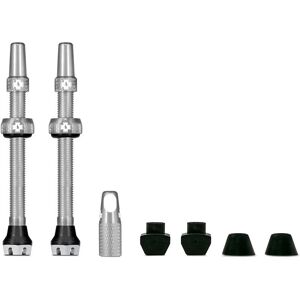 Muc-Off Zilveren V2 Tubeless Presta Ventielen - 60mm - Fiets Upgrade Muc-Off Zilveren V2 Tubeless Presta Ventielen - 60mm - Fiets Upgrade