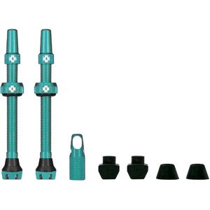Muc-Off 44mm Turquoise Tubeless Valve Kit - MTB & Road Muc-Off 44mm Turquoise Tubeless Valve Kit - MTB & Road