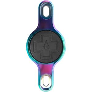 Muc-Off Secure Tag Holder 2.0 - Pour Apple Airtag - Vert/Chrome Muc-Off Secure Tag Holder 2.0 - Pour Apple Airtag - Vert/Chrome
