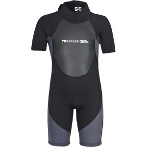Trespass Kids Claybourne 3mm Neoprene Wetsuit - Black - 2-3 Years Trespass Kids Claybourne 3mm Neoprene Wetsuit - Black - 2-3 Years