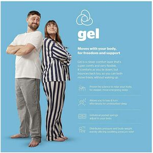 Silentnight Silentnight 1000 Geltex Pillowtop Mattress - Mattress Silentnight Silentnight 1000 Geltex Pillowtop Mattress - Mattress