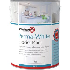Zinsser ZN7050001C1 Perma-White Interior Paint Satin 2.5L - Interior Paint Zinsser ZN7050001C1 Perma-White Interior Paint Satin 2.5L - Interior Paint